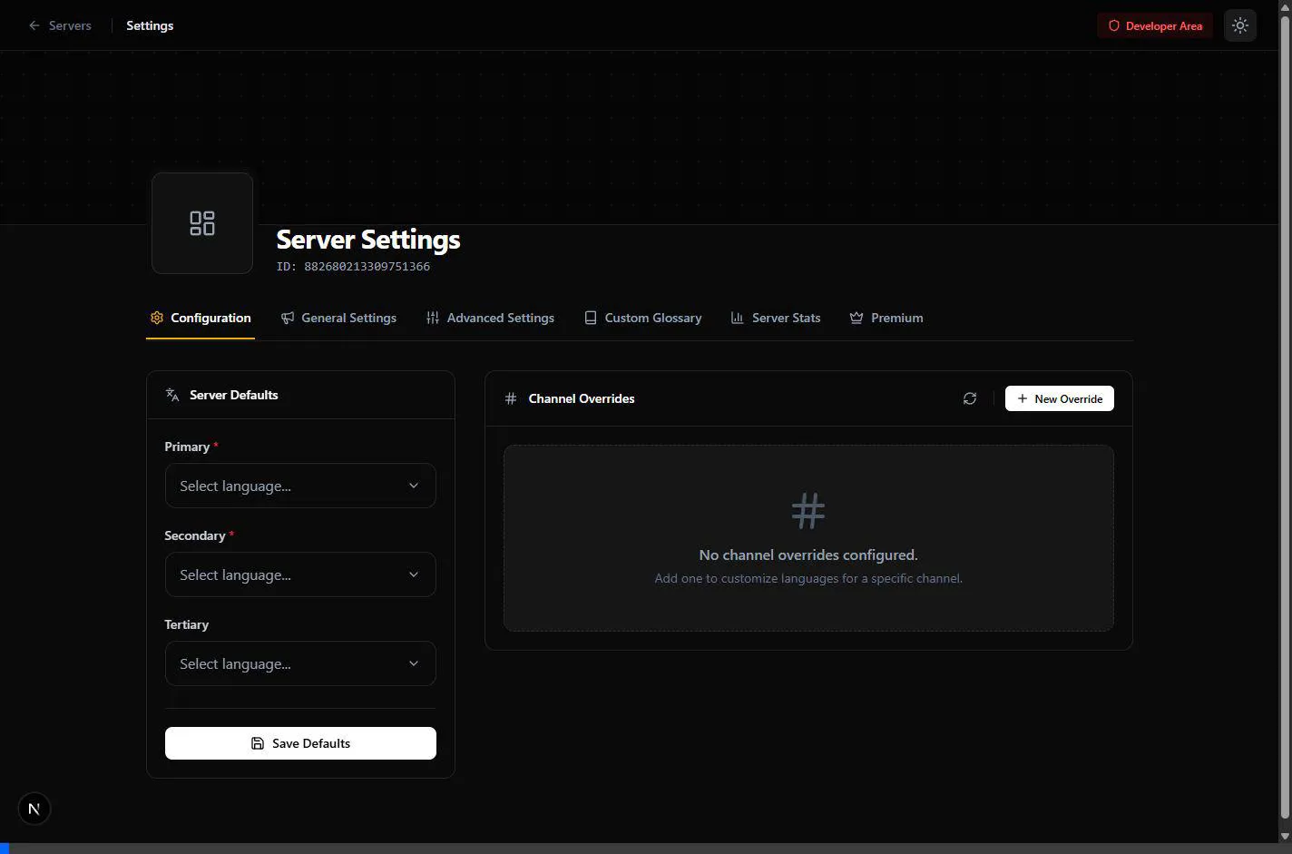 Configuration and Managing Prefixes